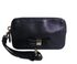 Mulberry Bow Wristlet, front view